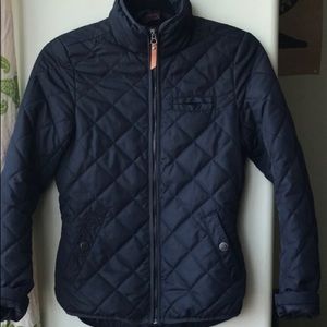 H&M L.O.G.G. Navy Blue Jacket size 6
